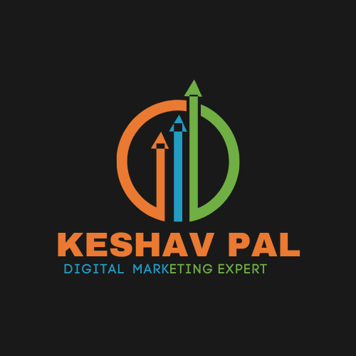 Colorful Digital Marketing Business Logo logo of keshav pal DIGITAL MARKETING expert